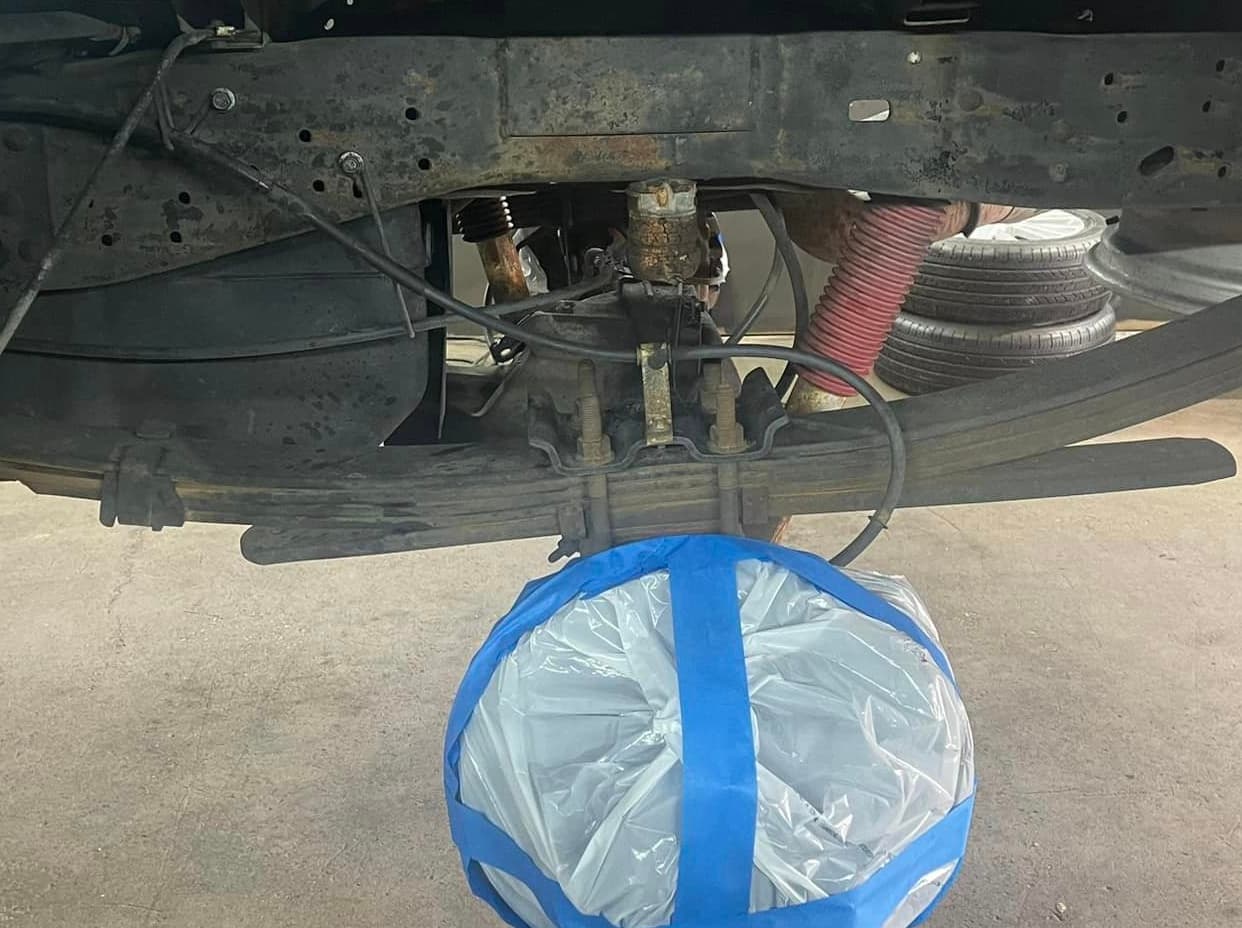 Before Oil Undercoating Image